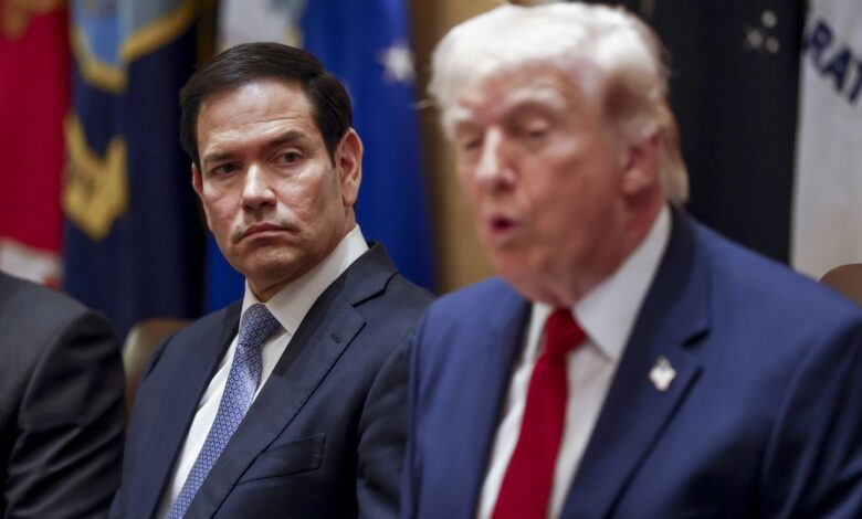 Para poder recibirlo con Donald Trump, China cambia el nombre de Marco Rubio Para poder recibirlo con Donald Trump, China cambia el nombre de Marco Rubio